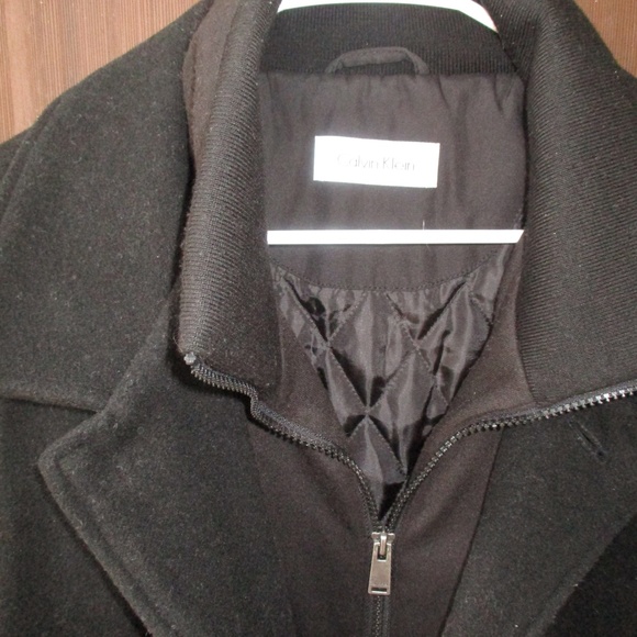 Wool Fleece Car Coat Jacket 38r 
